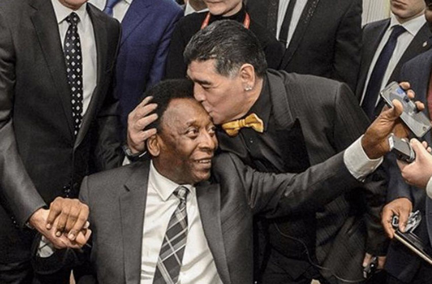 Un beso para la historia