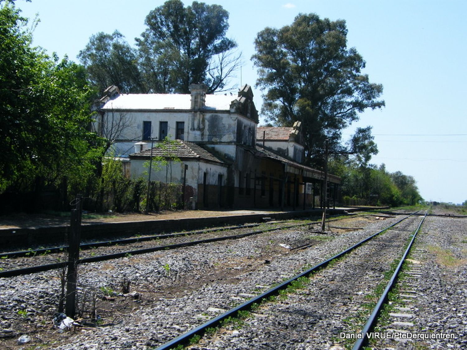 Melincué: detenido por intentar robar postes en el ferrocarril