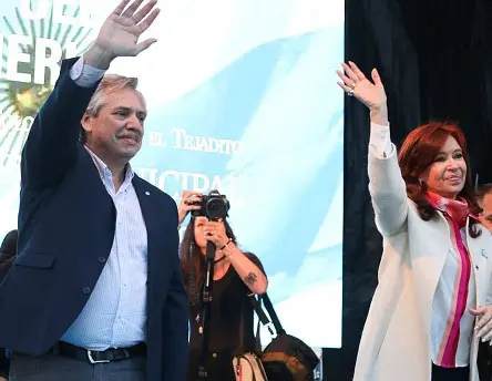 Las dos caras de Alberto Fernández