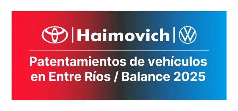 Patentamientos de vehículos en Entre Ríos - Balance 2025