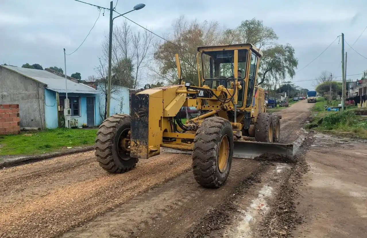 Se llevaron adelante estas tareas con el objetivo de mejorar la circulación vehicular y las condiciones urbana.