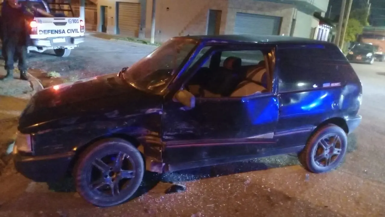 Fuerte choque en 71 y 40