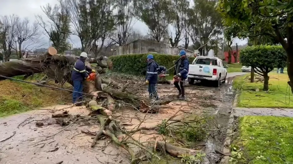 Se esperan lluvias intensas y fuertes vientos hasta el domingo