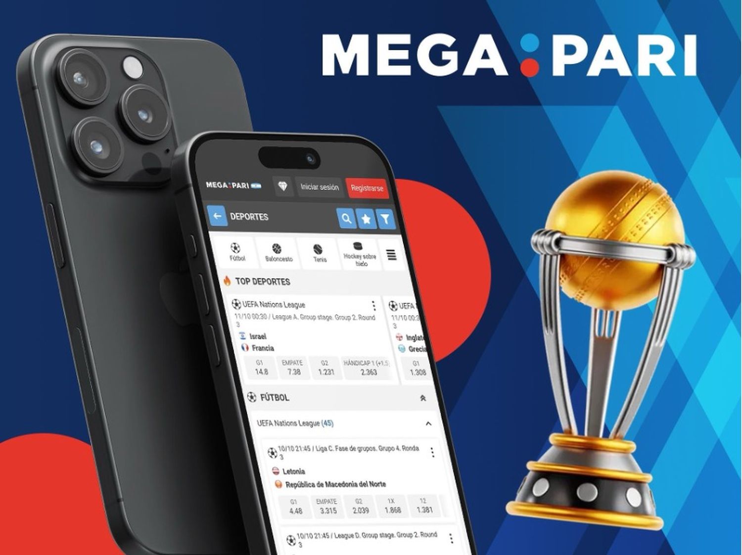 Megapari Apuestas Deportivas Populares con la Aplicación Móvil en Argentina