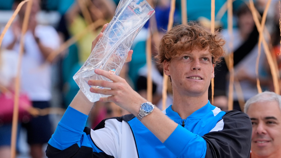 El italiano Jannik Sinner