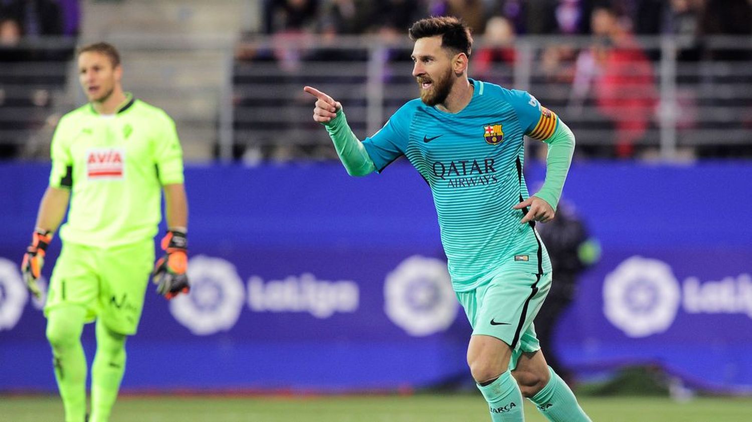 Goleada del Barcelona sobre el Eibar