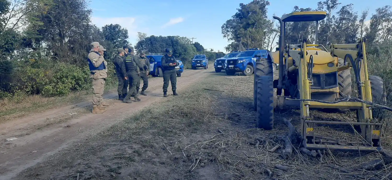 Los Pumas recuperaron en Córdoba un tractor robado en Colonia Bicha