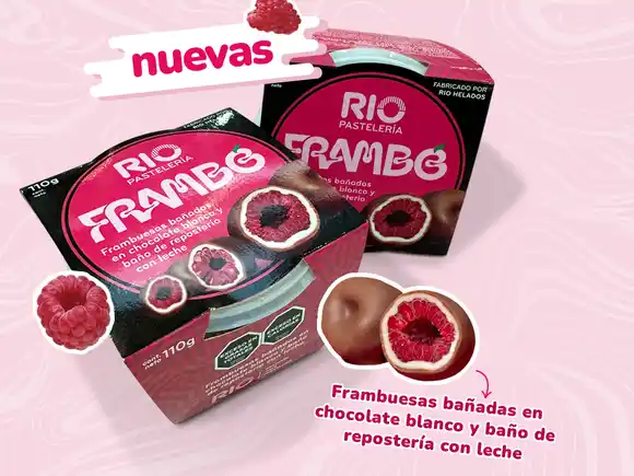 RIO Helados presenta “Frambó”: un nuevo placer artesanal que combina fruta y chocolate