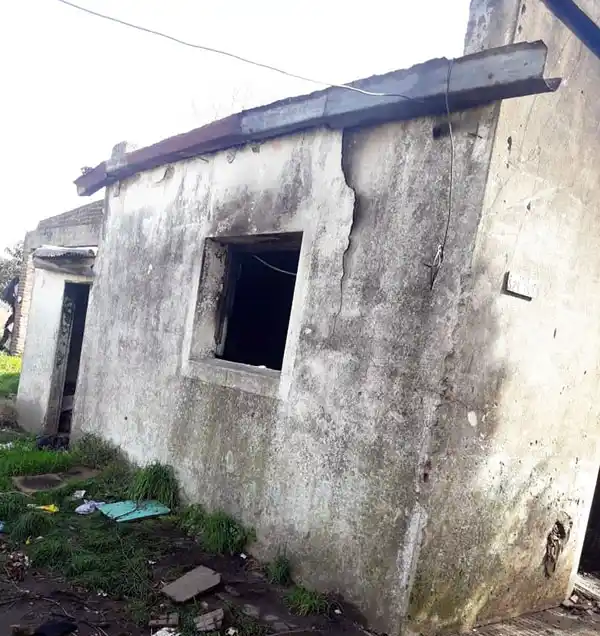 El fuego destruyó una casa e investigan cómo fue el inicio