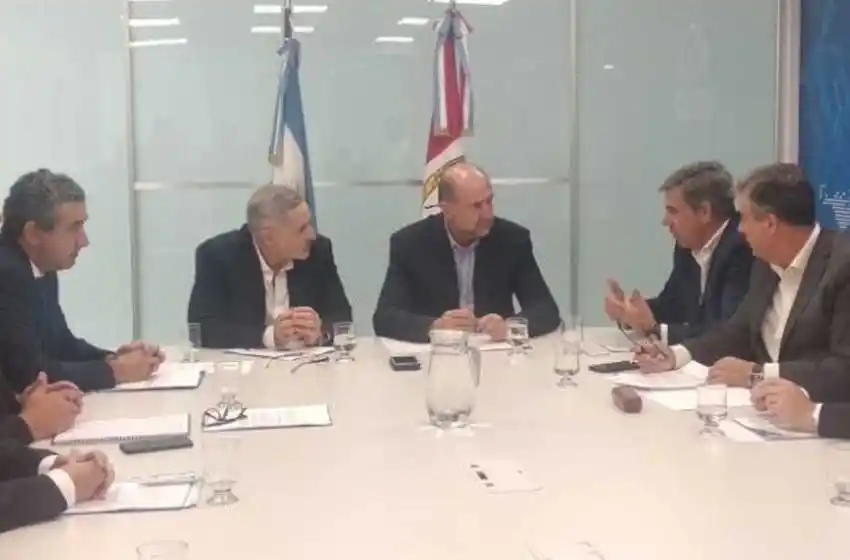 Perotti, Javkin y Saín se reunieron en Rosario para abordar la problemática de inseguridad