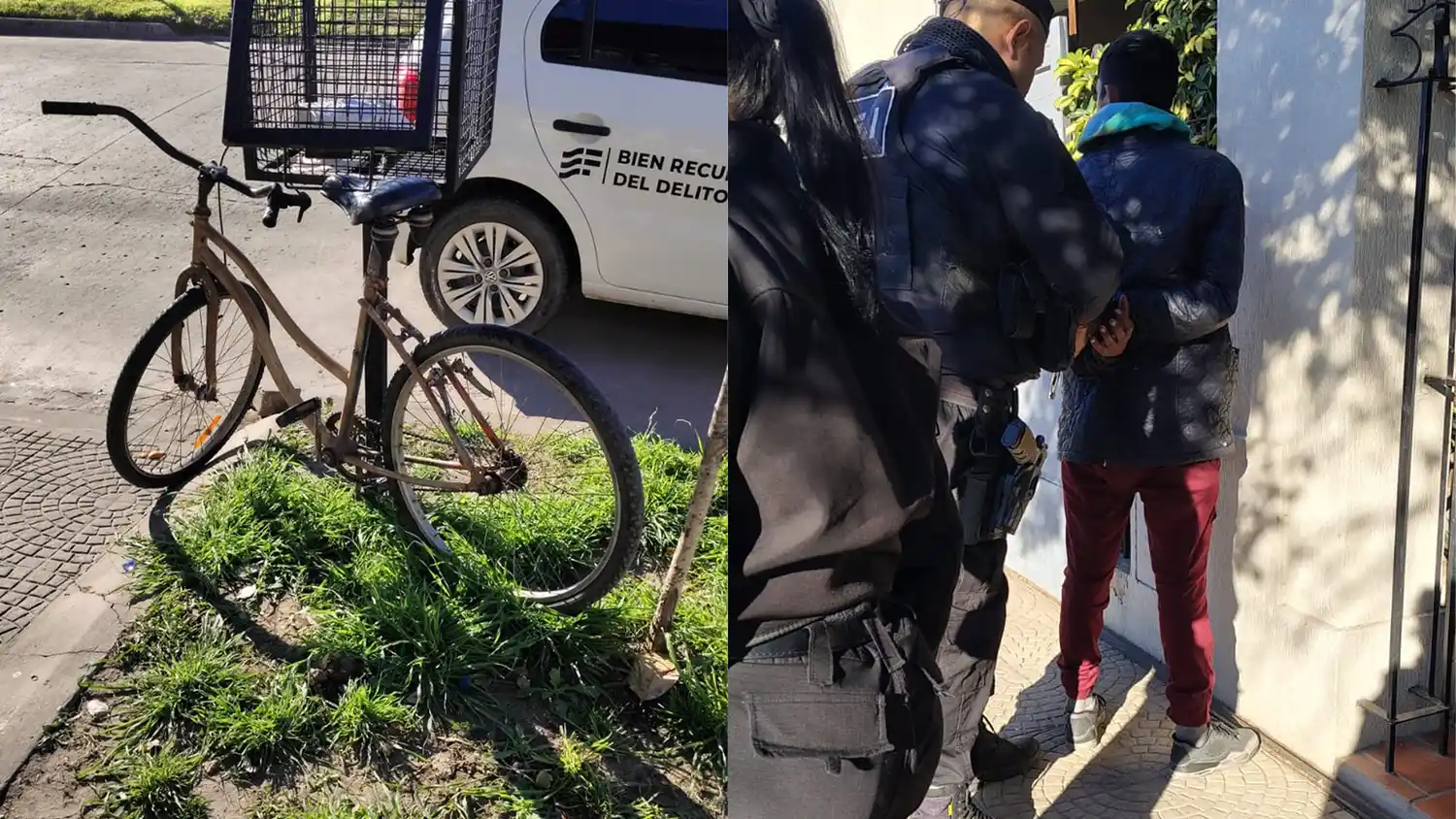 Dejó la bici parada sin candado y, cuando salió, ya no estaba: la robó un chico de 18 años