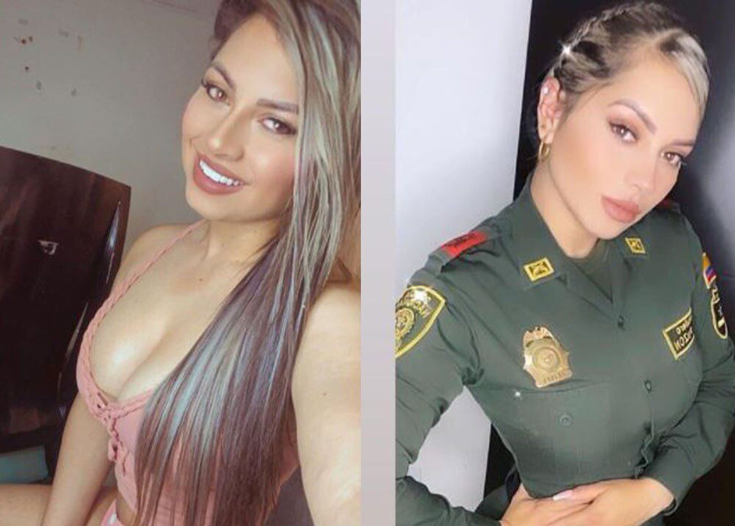 La «policía sexy de Colombia» ahora es más famosa por la golpiza que le dio a su vecina (+ video)
