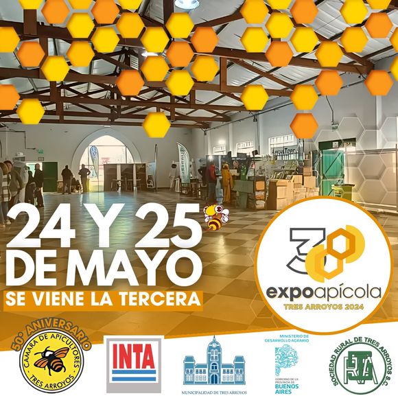 Se viene la tercera Expo Apícola Tres Arroyos