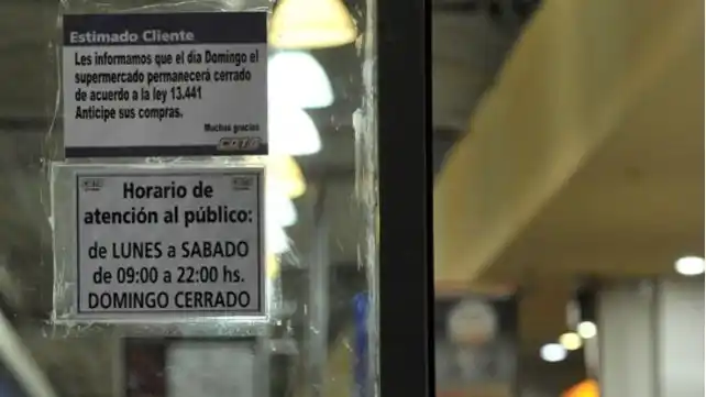 Por ahora sólo abrirán tres supermercados este domingo