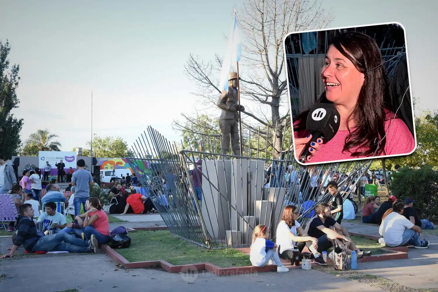 Festejos en el barrio Malvinas Argentinas: 42 años de historia y homenaje en un 2 de abril especial