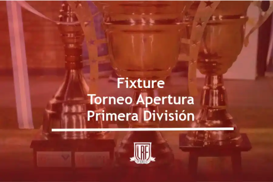 Se sorteo el fixture de la Primera A de la LRF