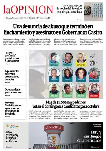Portada de Edición N° 1427