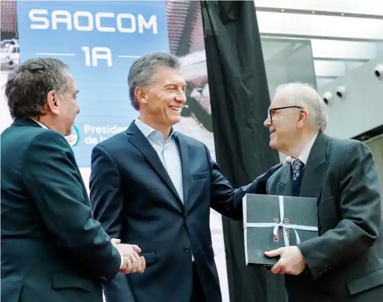 Macri anunció el lanzamiento de un nuevo satélite