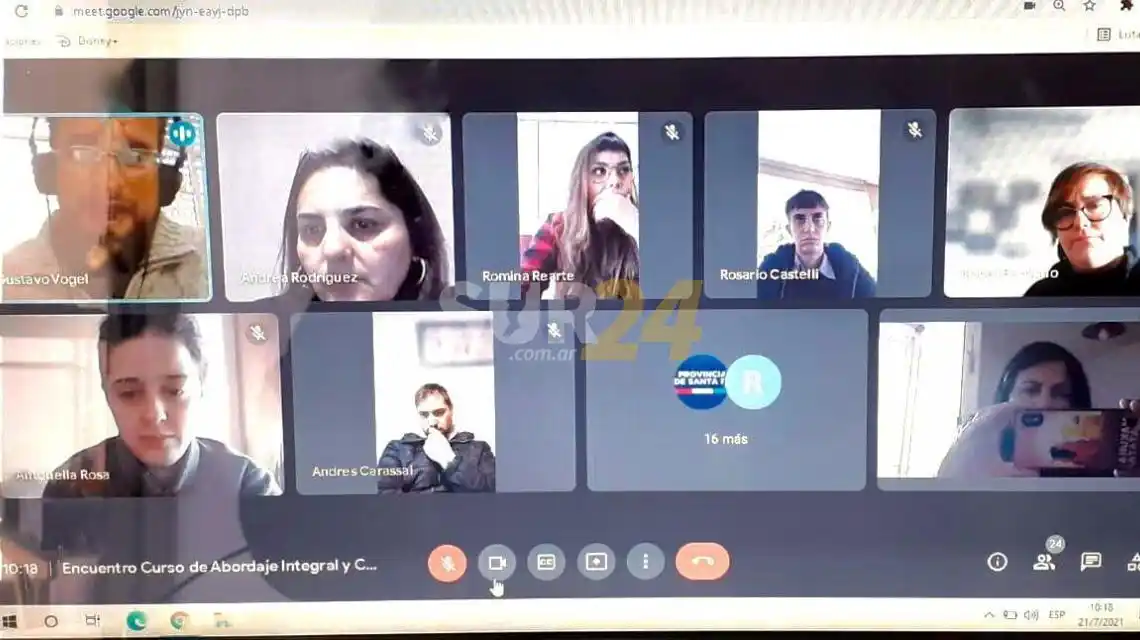 Provincia y Nación dictaron un curso sobre consumos problemáticos