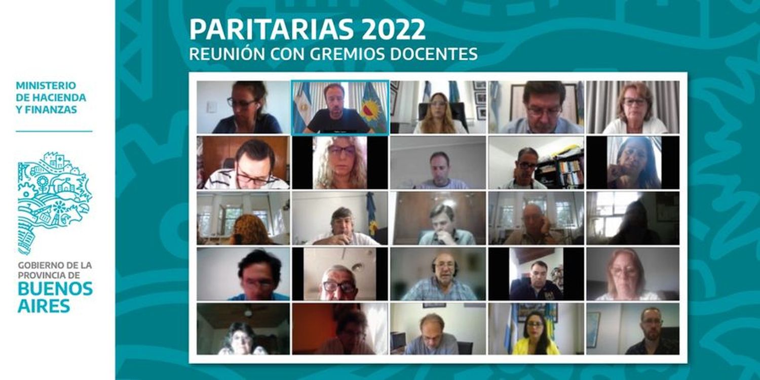 La provincia de Buenos Aires abrió la paritaria salarial con los gremios docentes