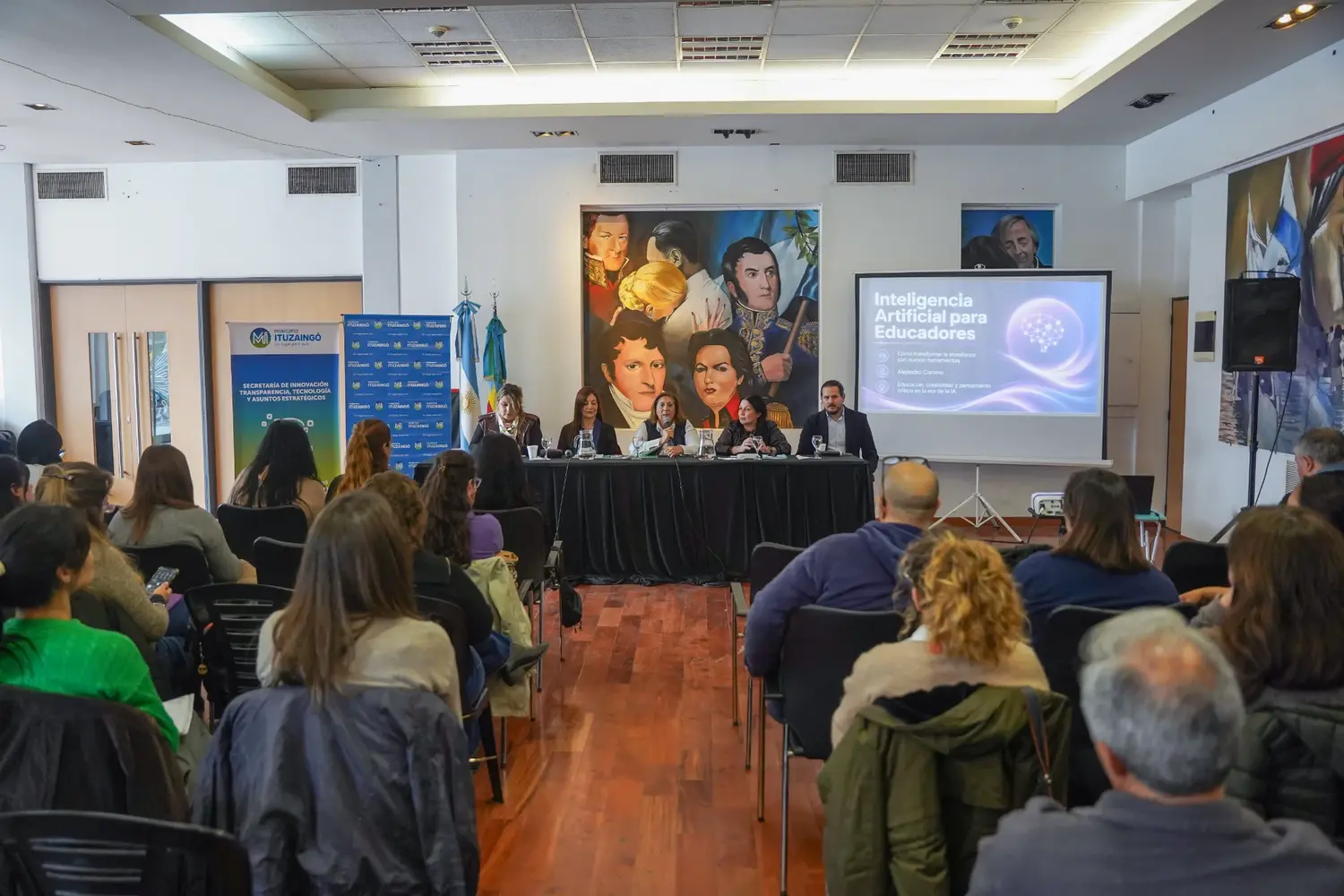Primer encuentro de Inteligencia Artificial y Educación en Ituzaingó