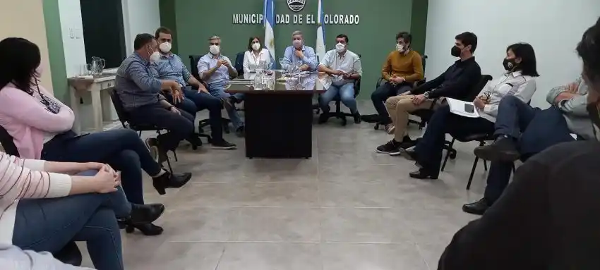 Se empezó a trabajar en los lineamientos del Parque Industrial de El Colorado