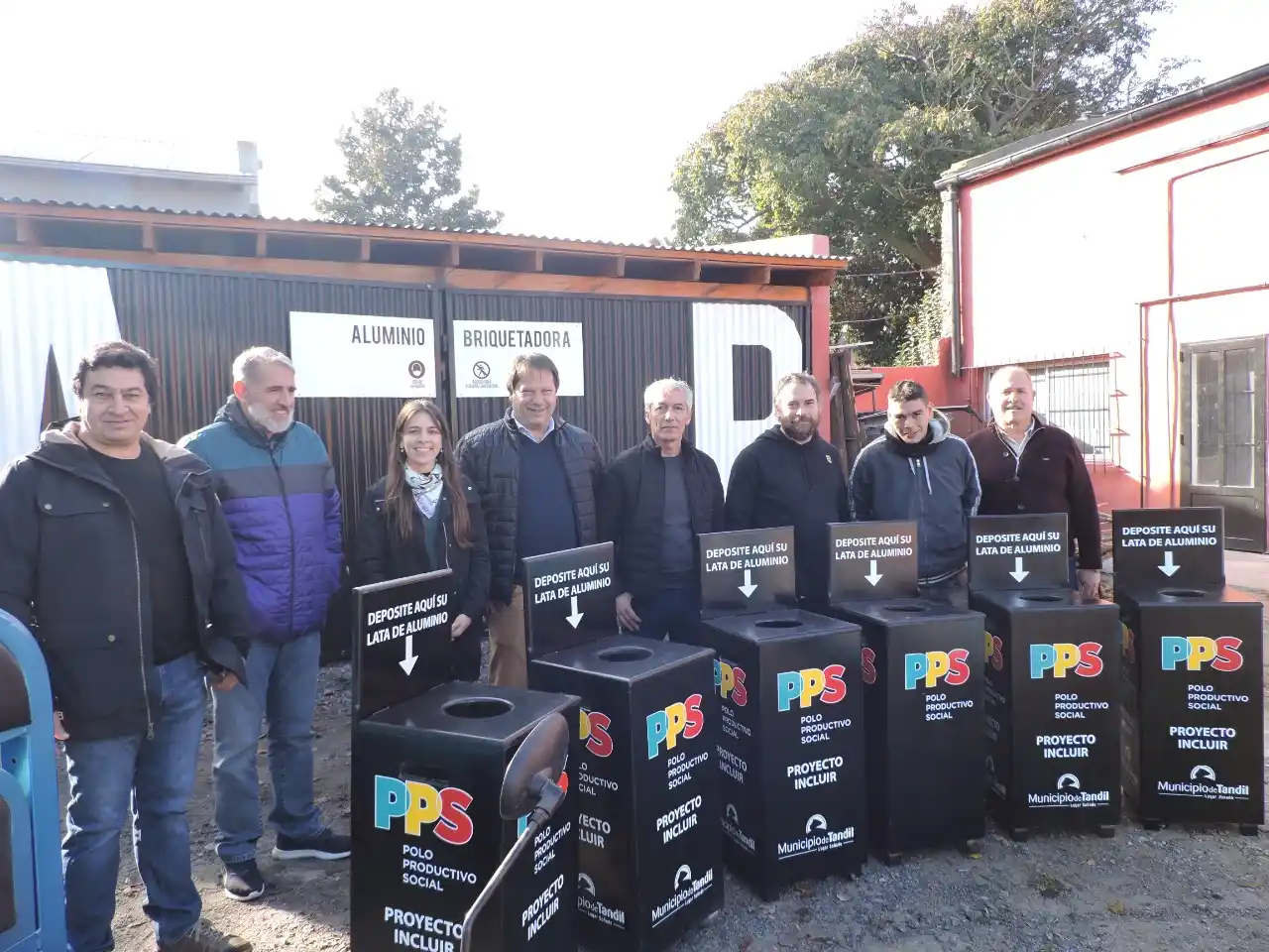 El Municipio avanza con la implementación del proyecto de reciclado "Incluir"