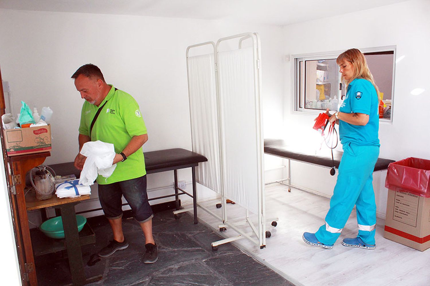 Las postas sanitarias con varias atenciones durante esta primera quincena