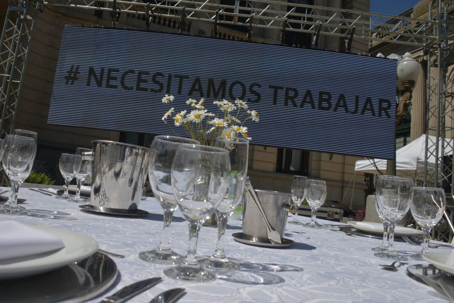 “La situación es desesperante”, advierten desde el sector de eventos