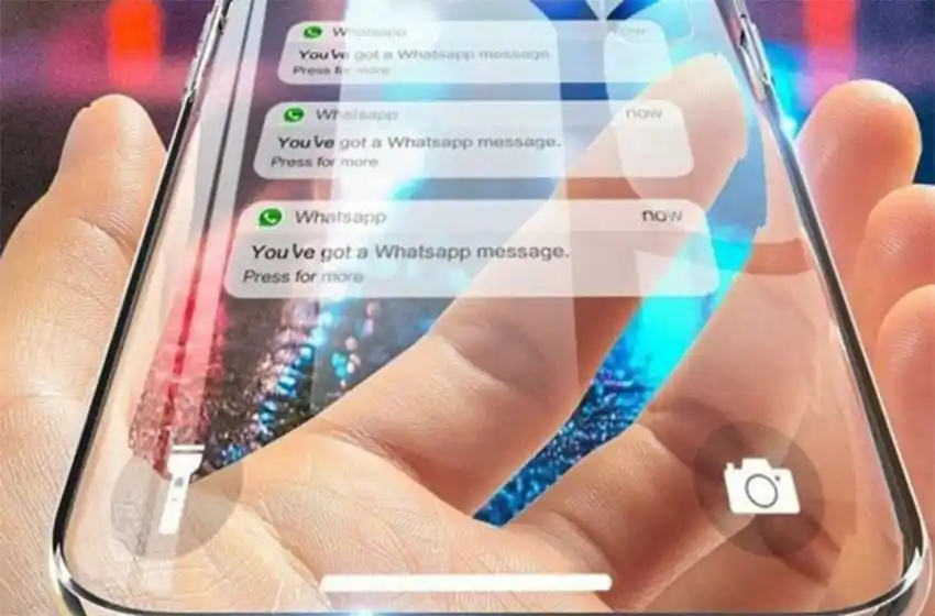 ¿Los smartphones del futuro serán transparentes?