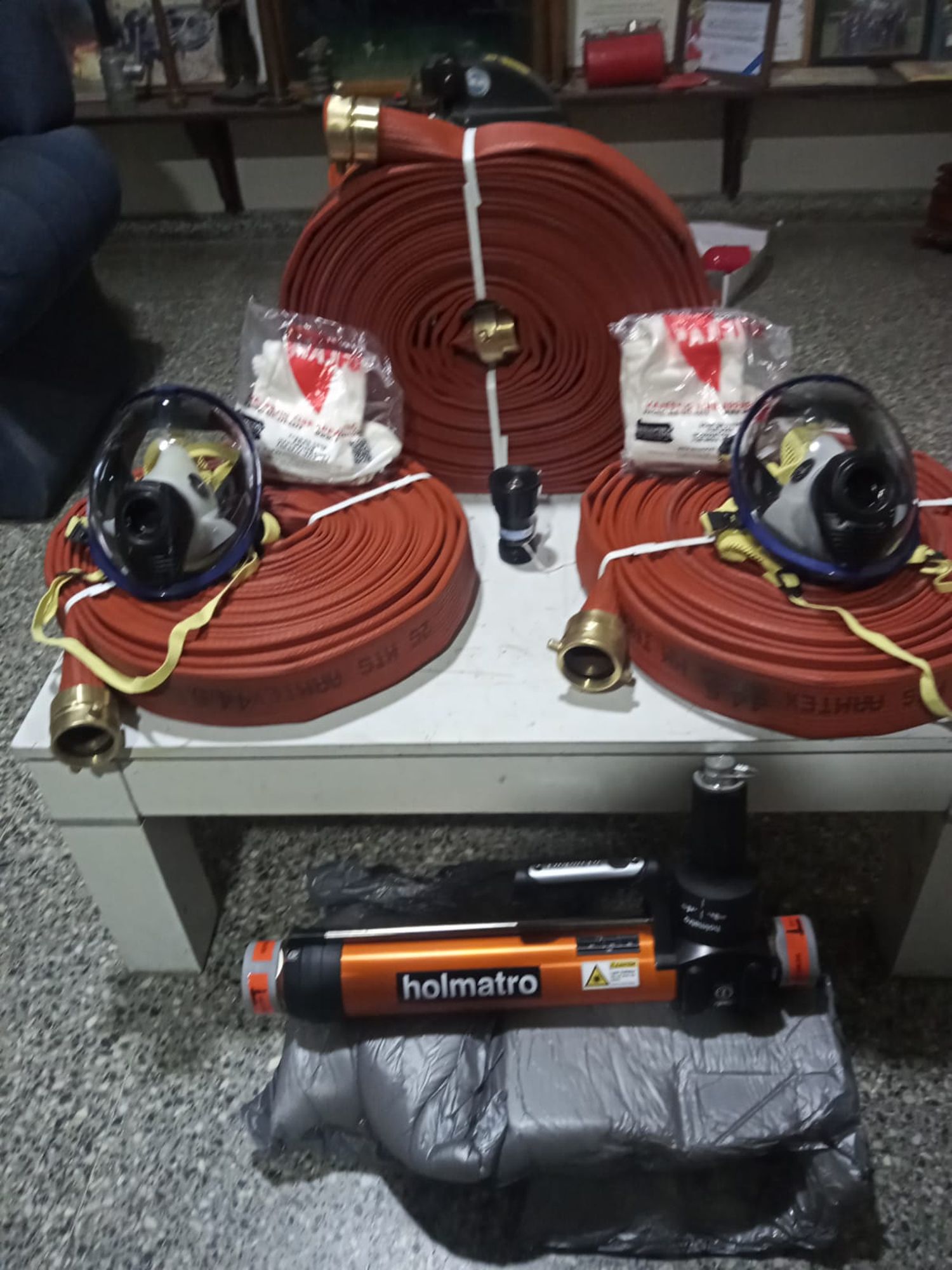 Nuevos materiales para los Bomberos