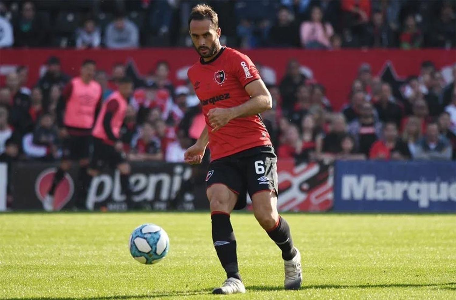 Gentiletti se presentó a entrenar en Newells y su futuro tiene final abierto