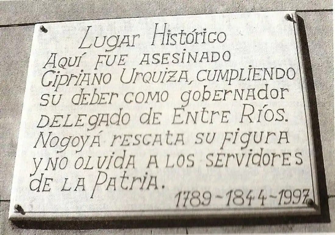 Representación histórica para recordar a Cipriano Urquiza