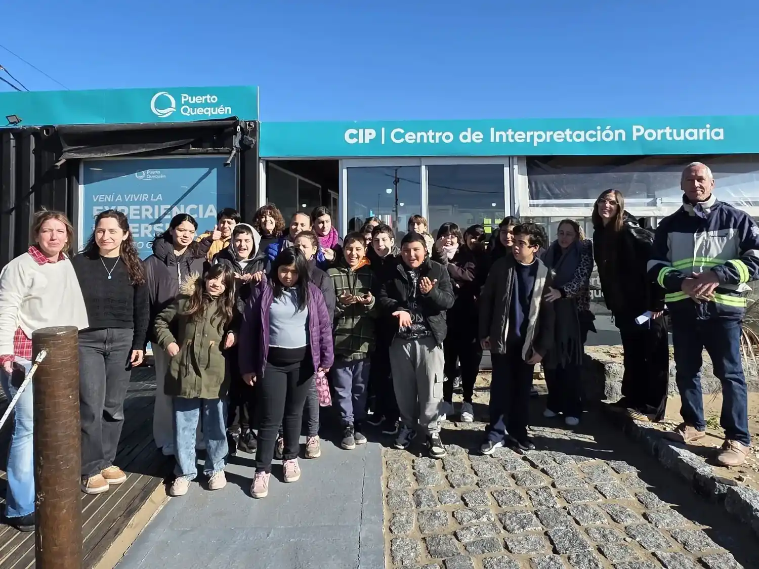 Recorrida. La de los alumnos y alumnas de la Escuela N° 501