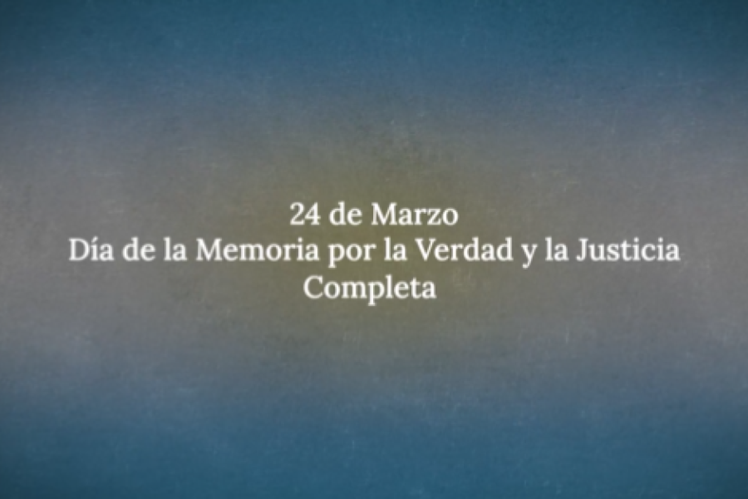 "Día de la Memoria por la Verdad y la Justicia completa": A 48 del golpe el gobierno difundió un video