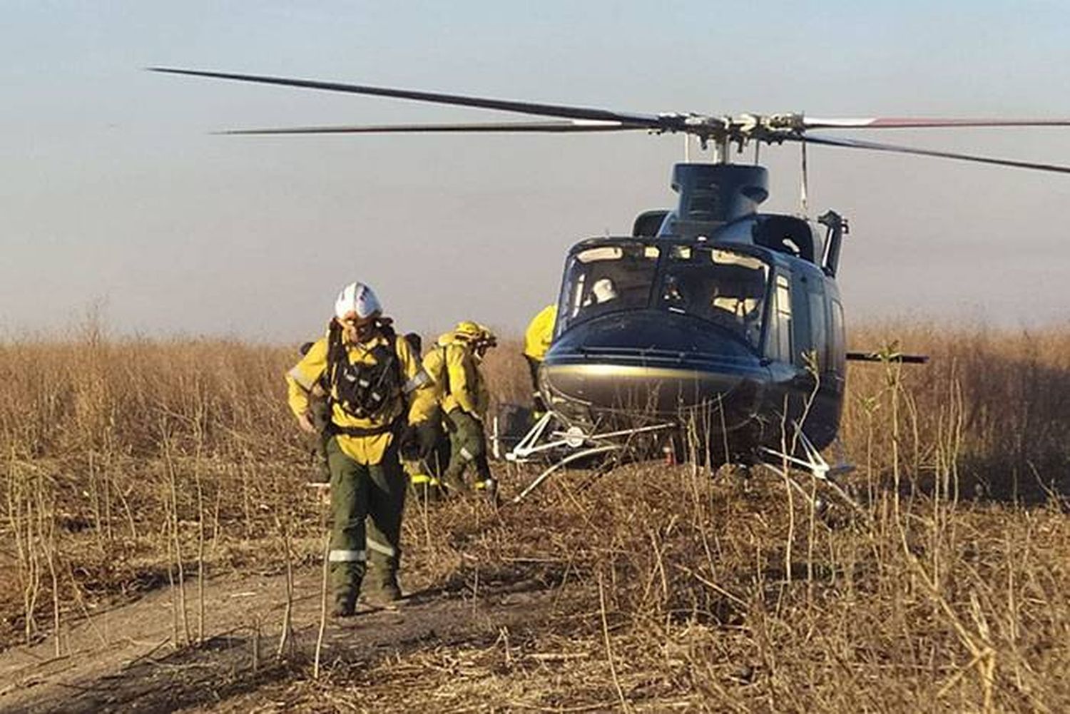 Más de 100 brigadistas combaten los incendios en islas del Delta