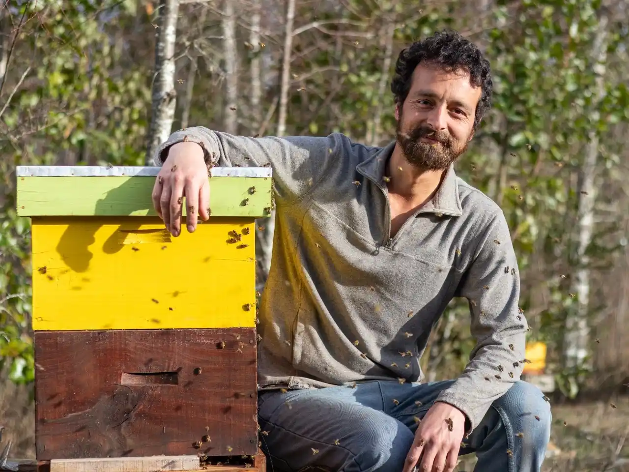 Emanuel Canales: “Es imposible que una colmena se mantenga sana en un ecosistema que está enfermo