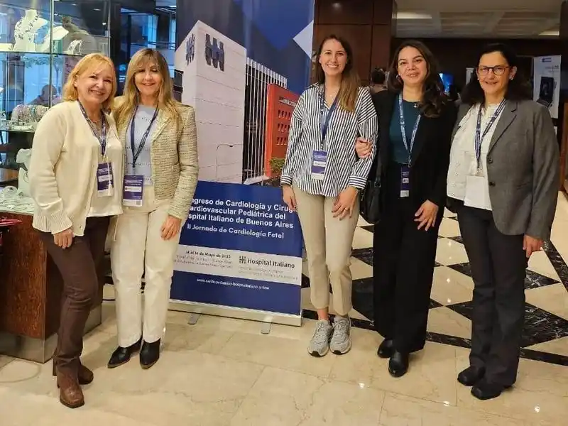 HAC: cardiólogas infantiles participaron en el II 
Congreso de Cardiología y Cirugía Cardiovascular