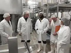 Contingente colombiano visitó Tandil para conocer el modelo asociativo del Cluster Quesero