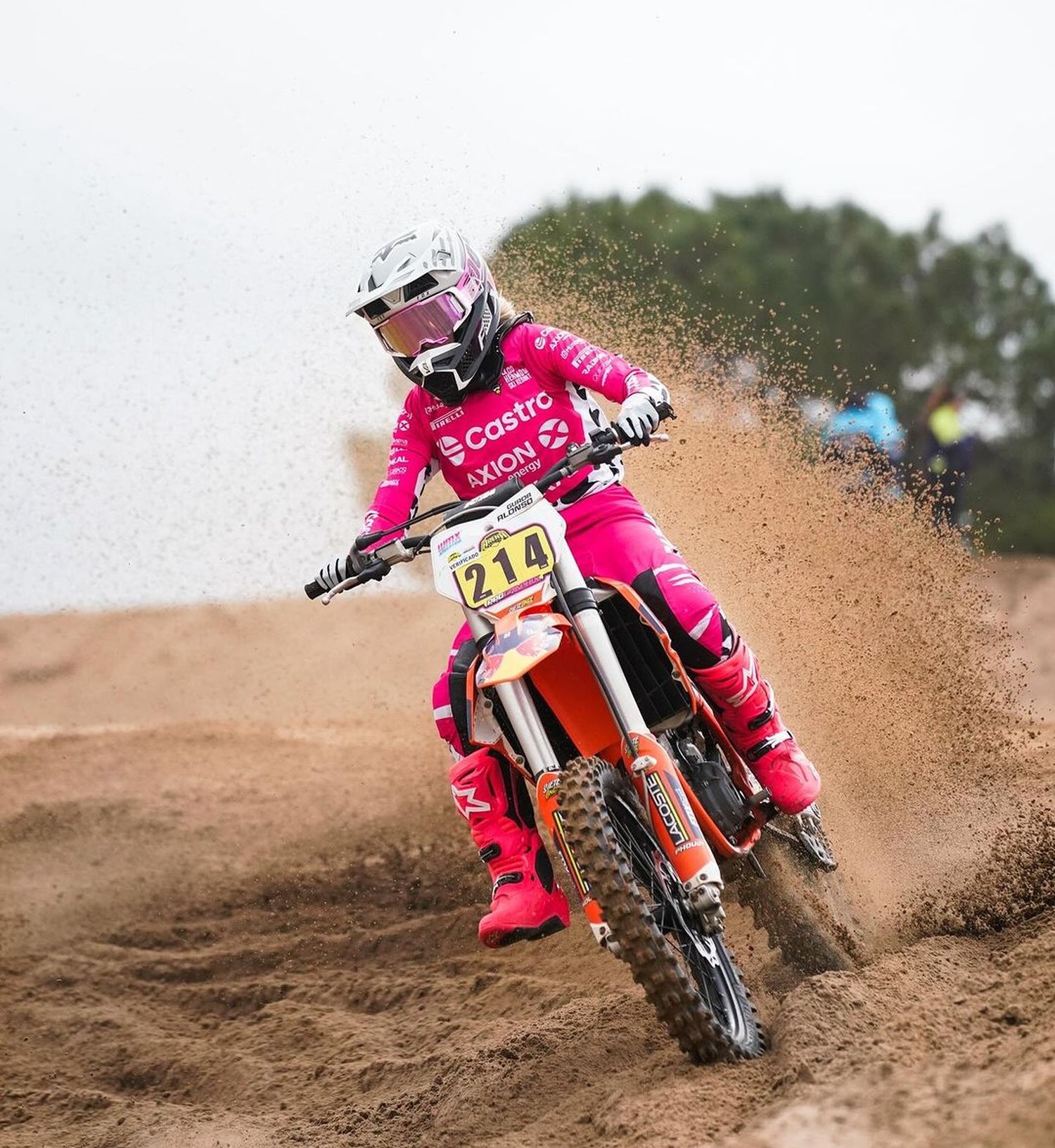 Guadalupe Alonso, la marplatense que compitió en el Enduro y lidera el MX Buenos Aires y el Argentino