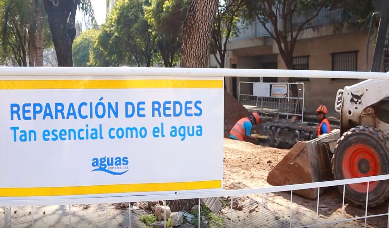 ASSA inició la renovación de la red de distribución de agua potable