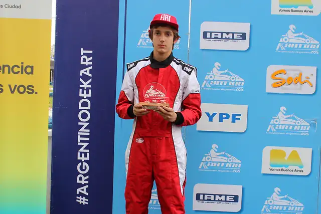 Stang cierra el año entre los “Top 5” del Campeonato Argentino de Karting