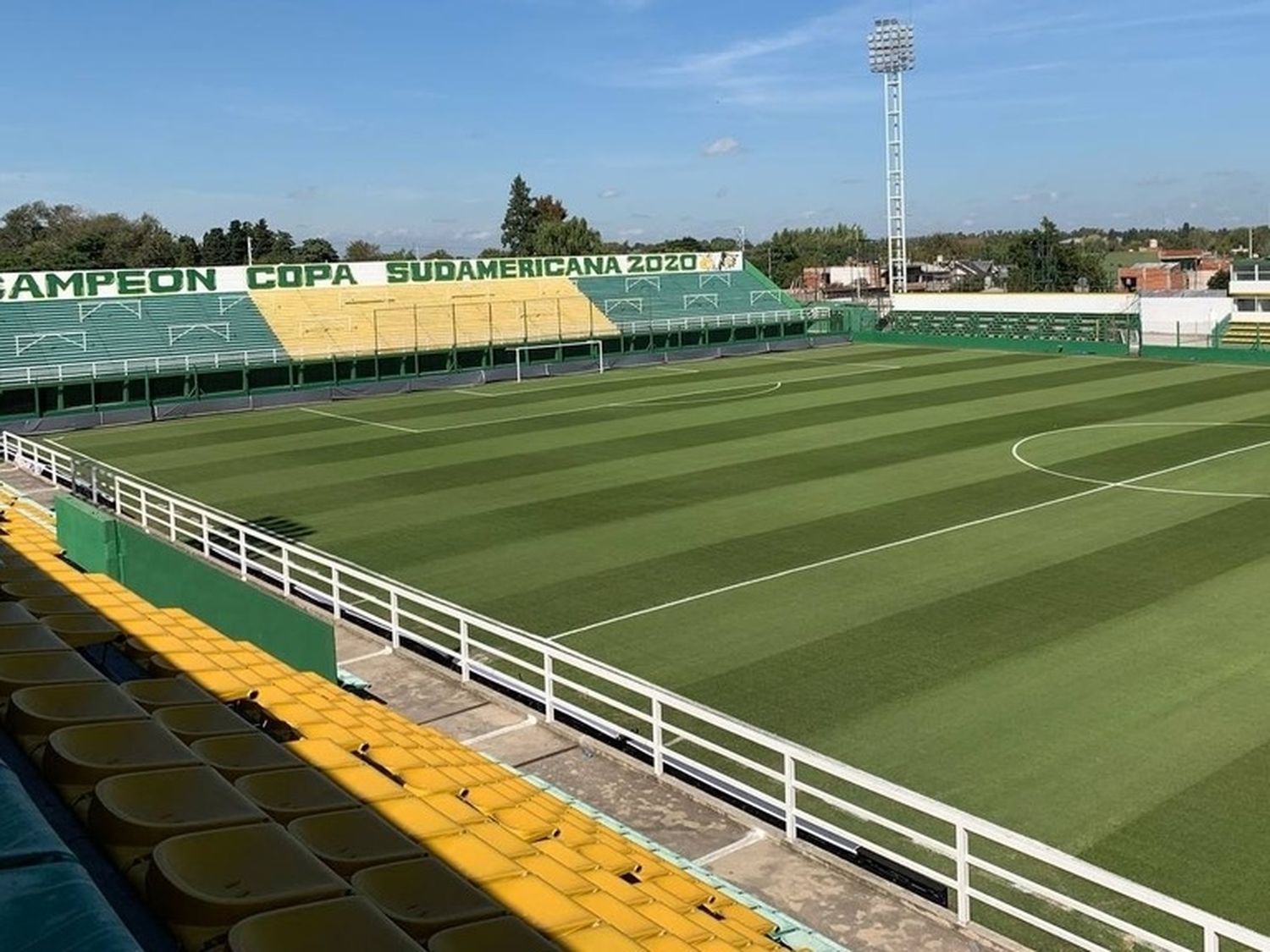 El estadio de Defensa y Justicia, donde se disputarán estos 16avos.