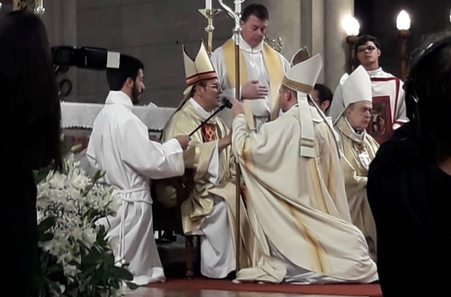 Monseñor Quintana fue consagrado Obispo Auxiliar de Mar del Plata