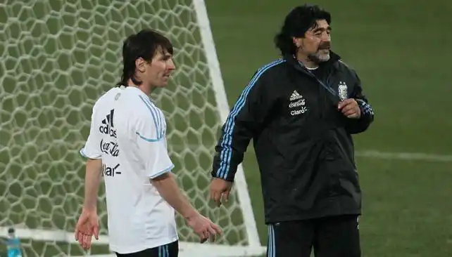 Maradona: “La quita de la sanción a Messi es incoherente”