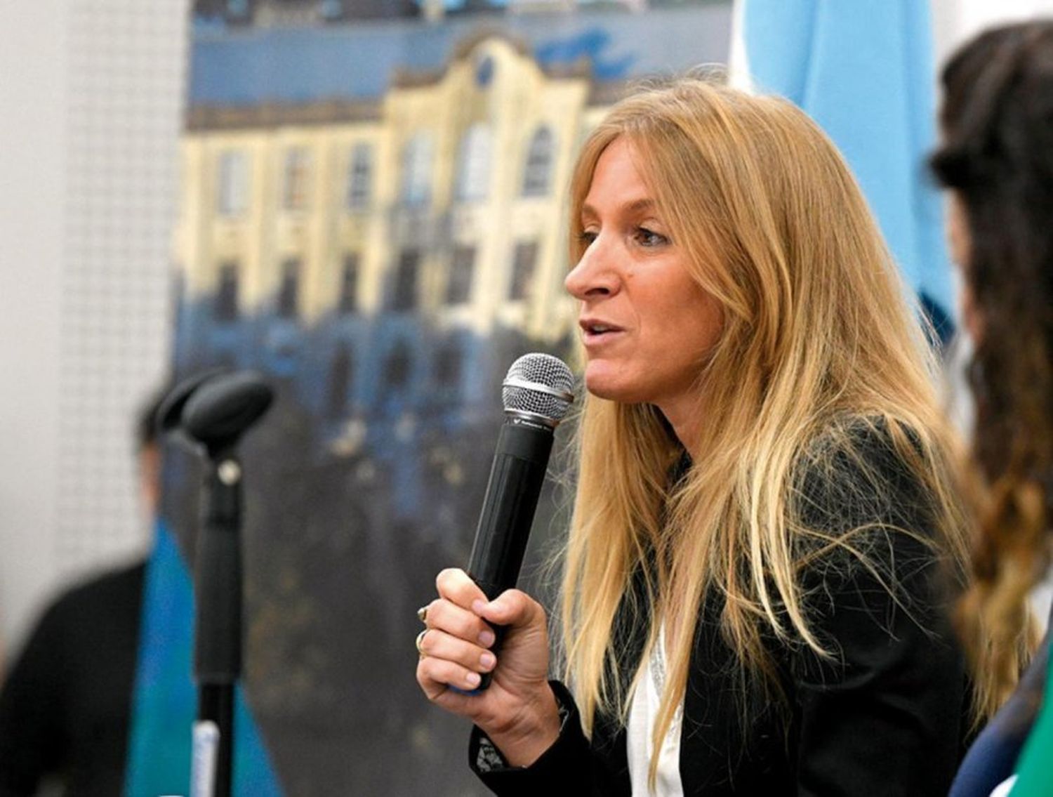 Florencia Carignano, Directora de Migraciones. 