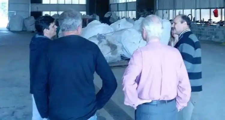 Nouet recorrió planta de tratamiento de residuos de Pergamino para replicarla en San Pedro