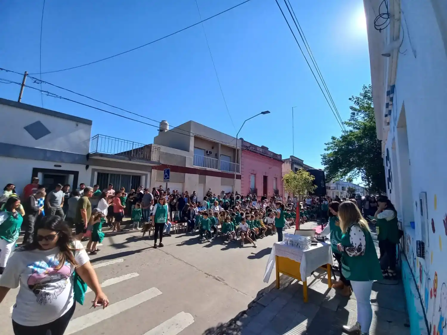 Se realizaron los festejos por los 70 años del jardín de infantes de la Escuela Normal