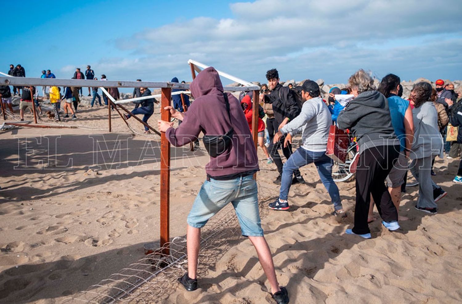 Perla Norte: sectores políticos repudiaron los "hechos vandálicos" en el balneario