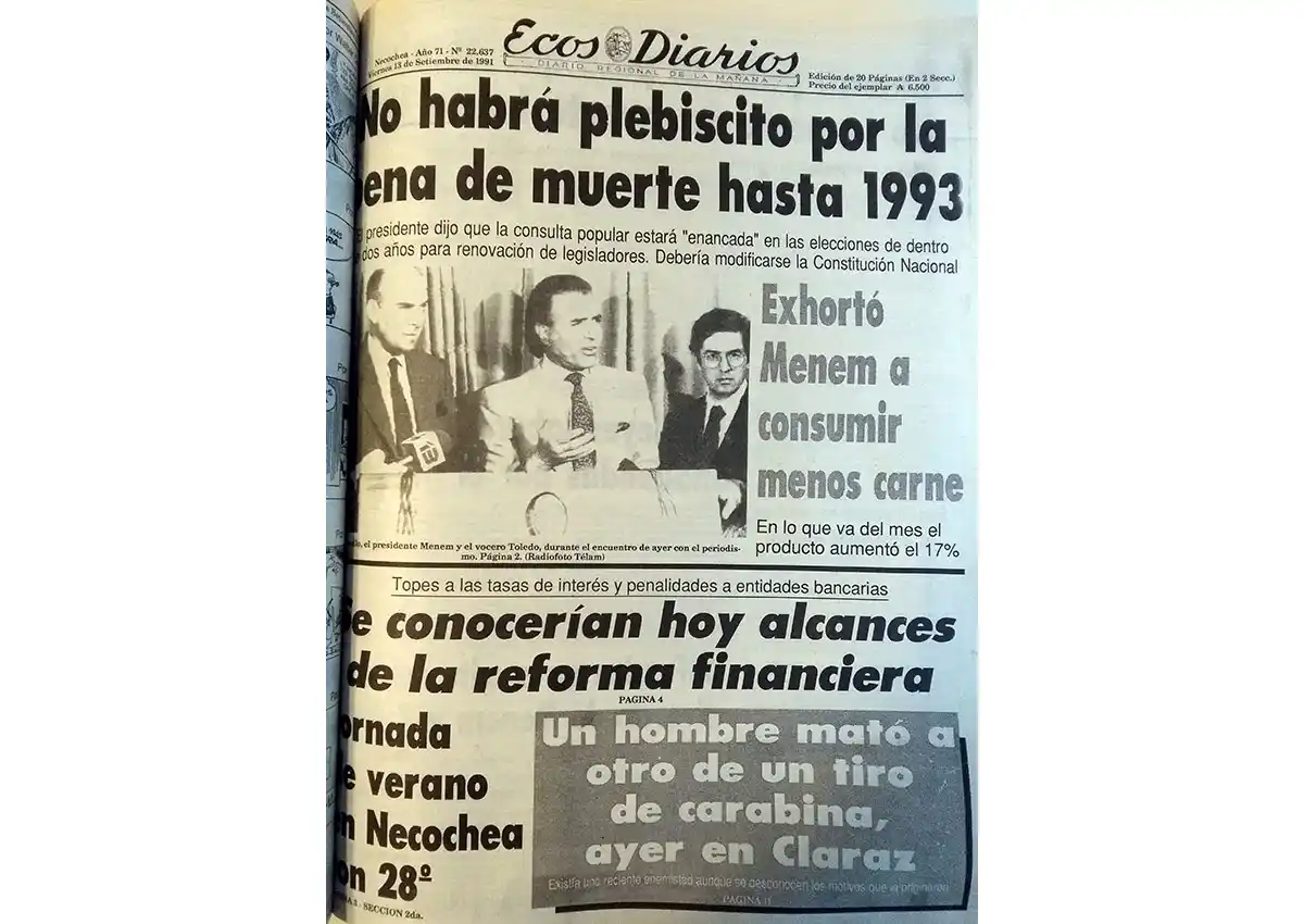 Viernes 13 de Septiembre de 1991